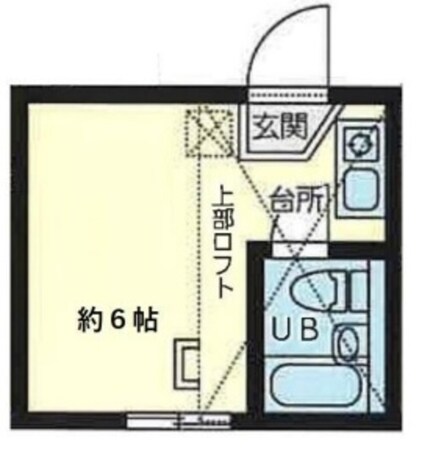 ユナイトアークス白楽の物件間取画像